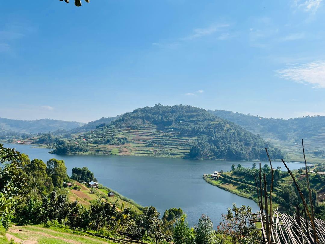 No crocodiles, no hippos just green islands with a stunning view.